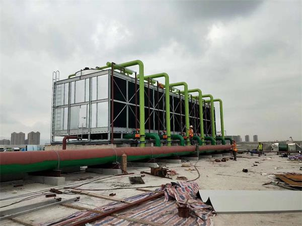東莞圓形冷卻塔降低噪音的方式,東莞菱電冷卻塔