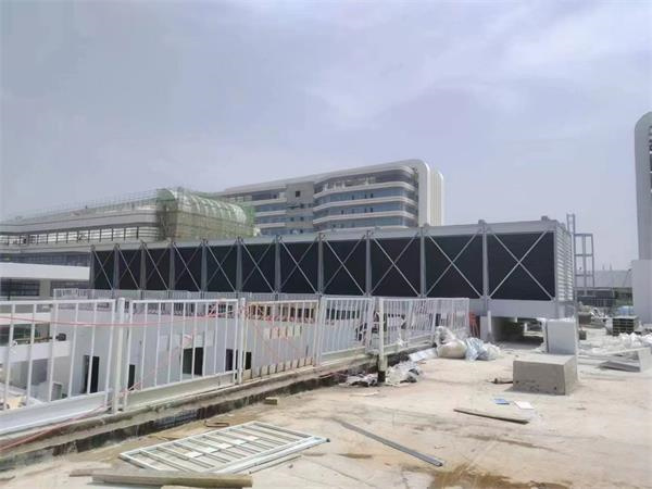 圓形冷卻塔是如何做到不耗電也能降溫的,圓形冷卻塔圖片